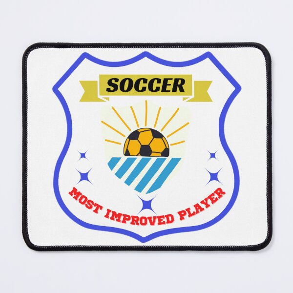 Item preview, Most Improved Player crest - Soccer designed and sold by AspectArtWorks.