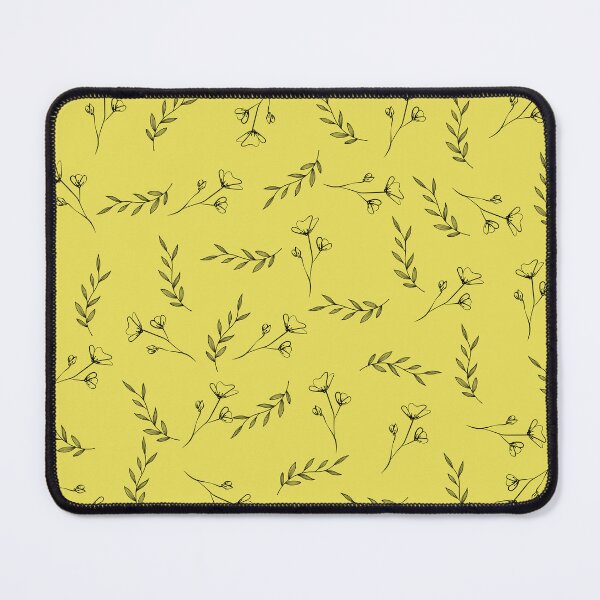 Item preview, Yellow background patterns designed and sold by Tervezek.