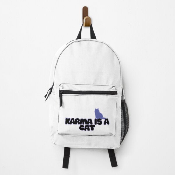 Item preview, Karma is a cat (Purple Version) designed and sold by thecoookiegal.