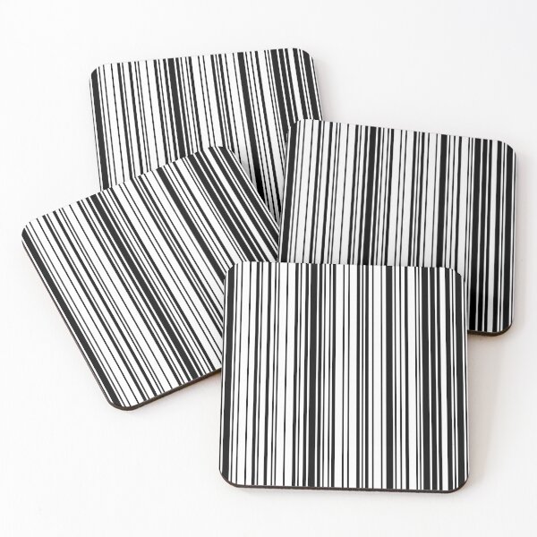 Item preview, Elizabeth barcode pattern designed and sold by coverinlove.
