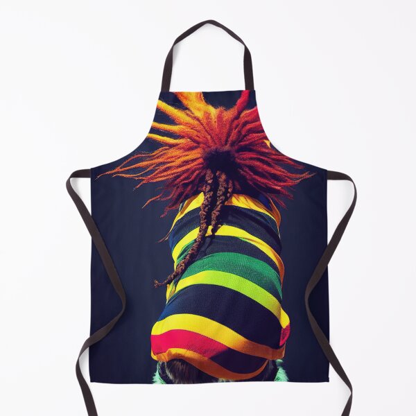 Item preview, Portrait of a rasta cat from the back designed and sold by RK - Shop.