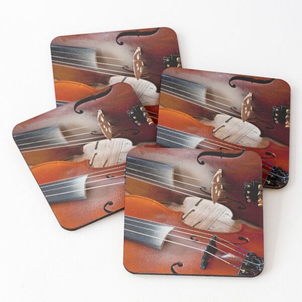 Item preview, Two violins with Rosin Marks designed and sold by StephenPower.
