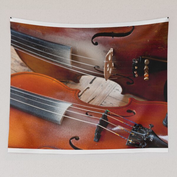 Item preview, Two violins with Rosin Marks designed and sold by StephenPower.