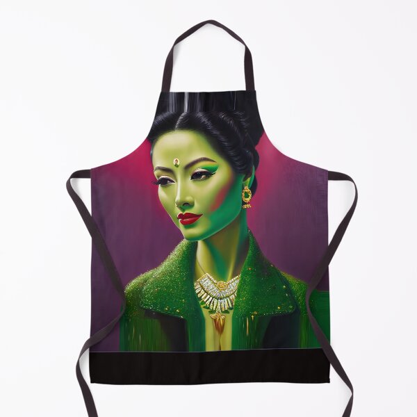Item preview, My Tribute to Vladimir Tretchikoff's Green Lady designed and sold by The-11th-Floor.