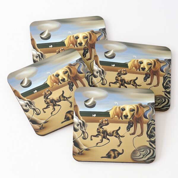 Item preview, Abstract Dogs designed and sold by Planetporridge.