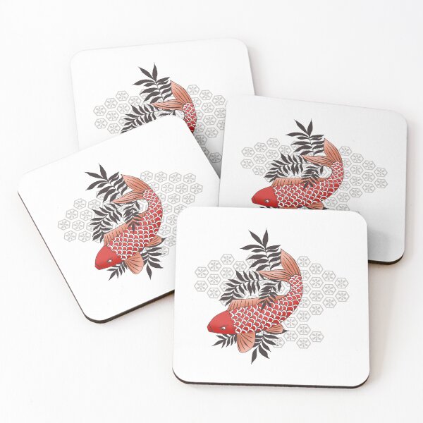 Item preview, Japanese koi tattoo designed and sold by Cheekyleopard.