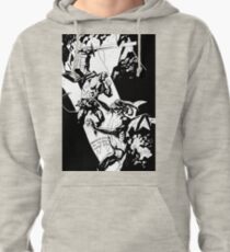 Hellboy in Hell Tracing Pullover Hoodie