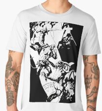 Hellboy in Hell Tracing Men's Premium T-Shirt