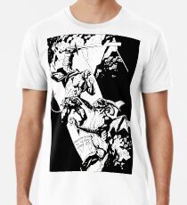 Hellboy in Hell Tracing Men's Premium T-Shirt