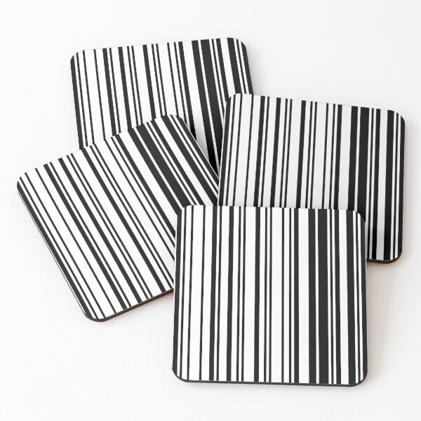 Item preview, Ella barcode pattern designed and sold by coverinlove.