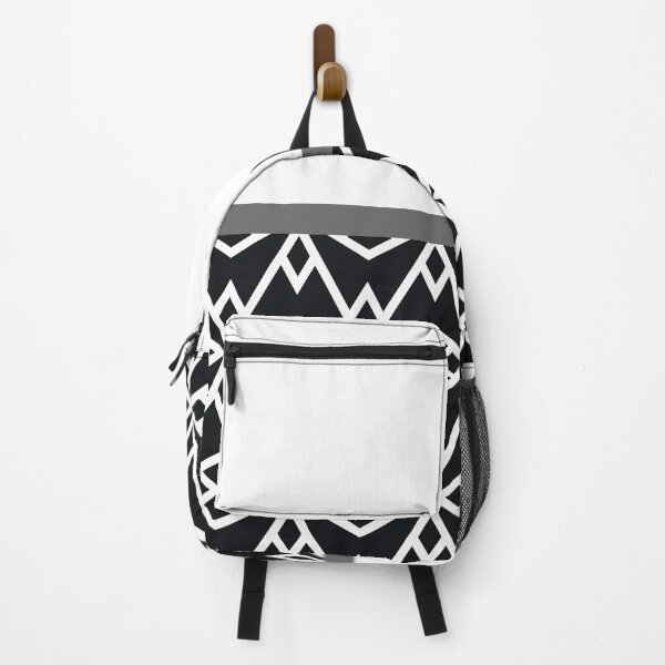 Item preview, Gray Black and White Minimal Geometric Diamond Line Shape Pattern on Solid Color designed and sold by All-Black-White.
