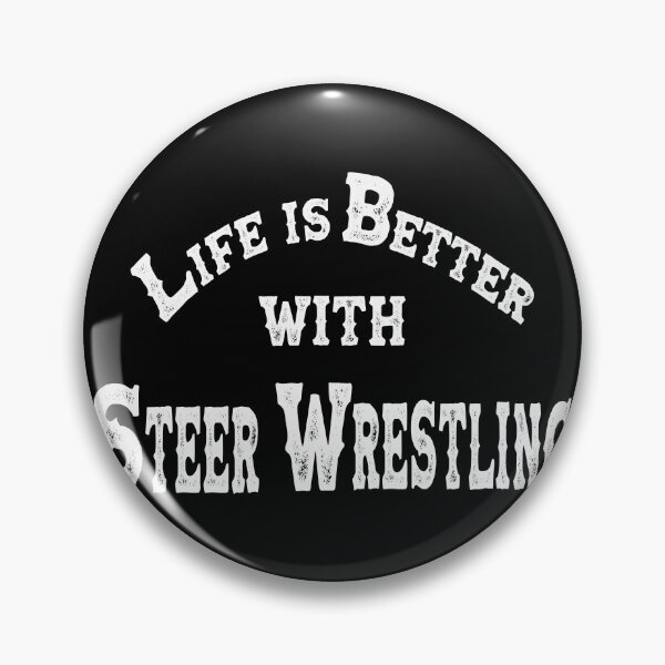 Item preview, Life Is Better With Steer Wrestling - Steer Wrestling Quote designed and sold by handsoftime2020.