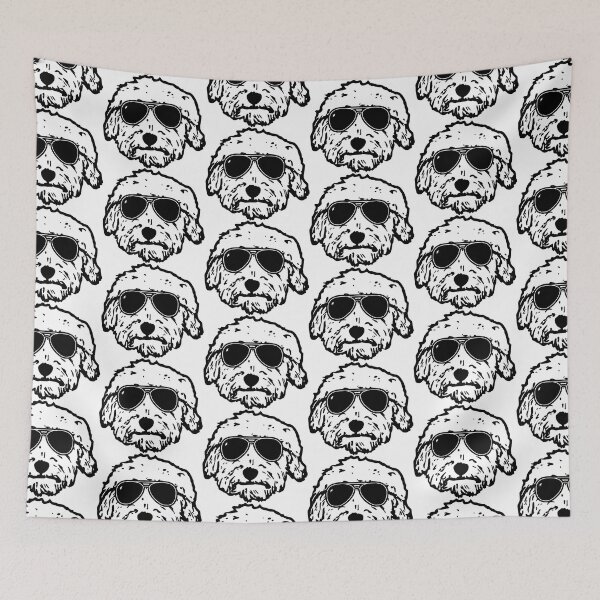 Item preview, Labradoodles! Goldendoodles! Any adorable doodle dog with aviators designed and sold by smooshfaceutd.