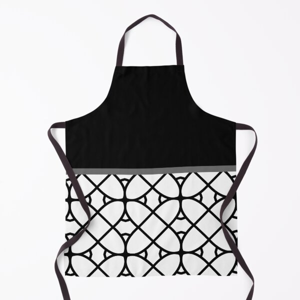 Item preview, Gray Black and White Minimal Geometric Shape Pattern Ovals On Solid Color designed and sold by All-Black-White.