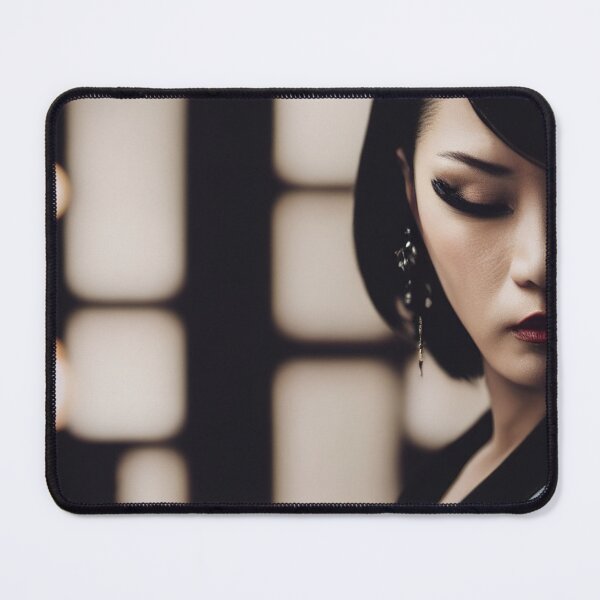 Item preview, Infamous female Yakuza with closed eyes designed and sold by RK - Shop.