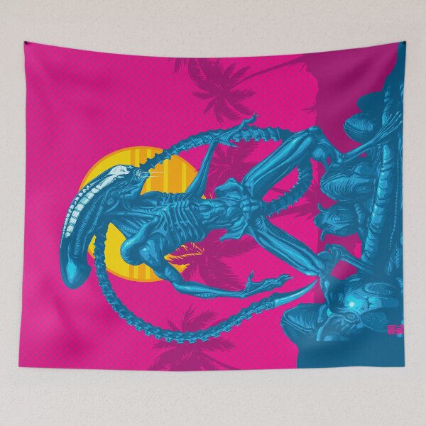 Item preview, New Retro Wave Alien designed and sold by Non Vale Art.