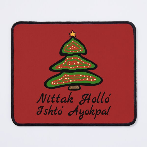 Item preview, Nittak Hollo' Ishto' Ayokpa - Merry Christmas Chickasaw Holiday designed and sold by MagicBoutique.