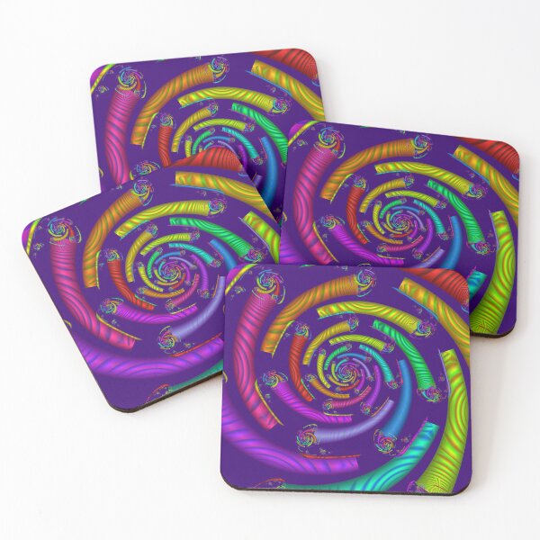 Item preview, Rainbow Pipes Spiral designed and sold by pinkal.