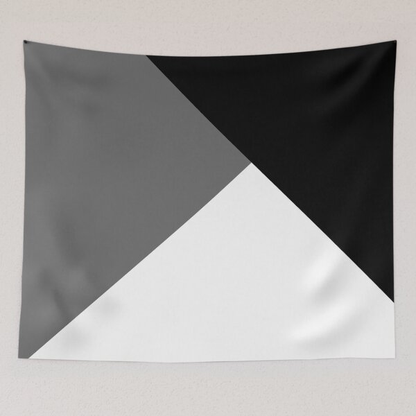 Item preview, Gray Black and White Minimal Line Art Pattern on Solid Color designed and sold by All-Black-White.
