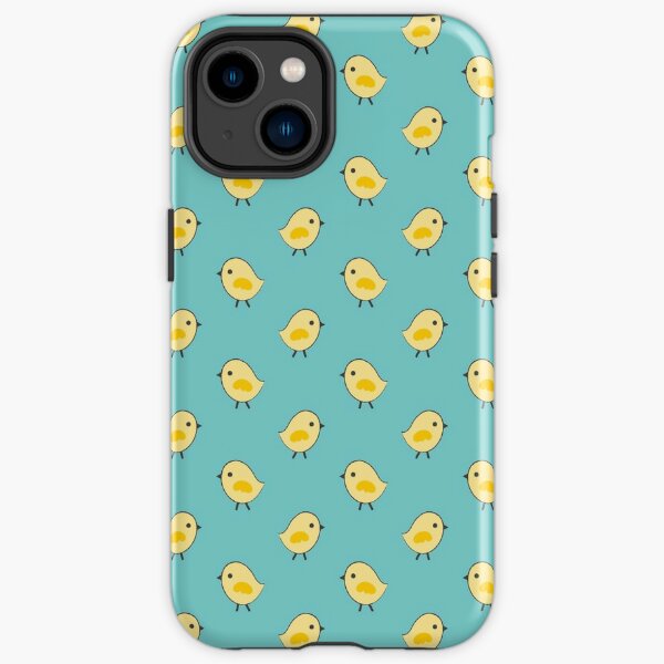 Busy Chicks - Aqua iPhone Tough Case