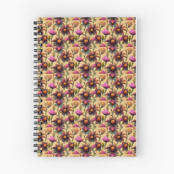 Item preview, Drab repeating flowers 1 designed and sold by Burritoless.