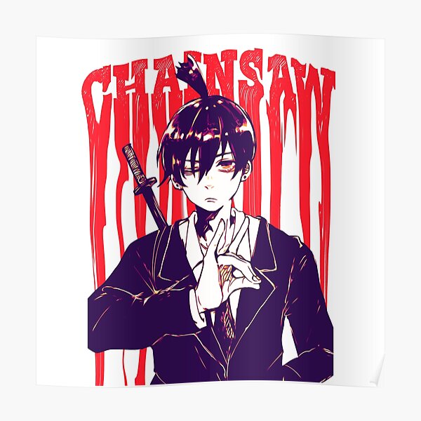 Aki makima Chainsaw Man Poster