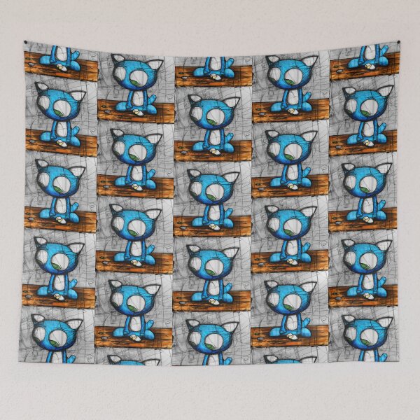 Item preview, Sad Grunge Cat T-shirt  designed and sold by Nerdygirlteez.