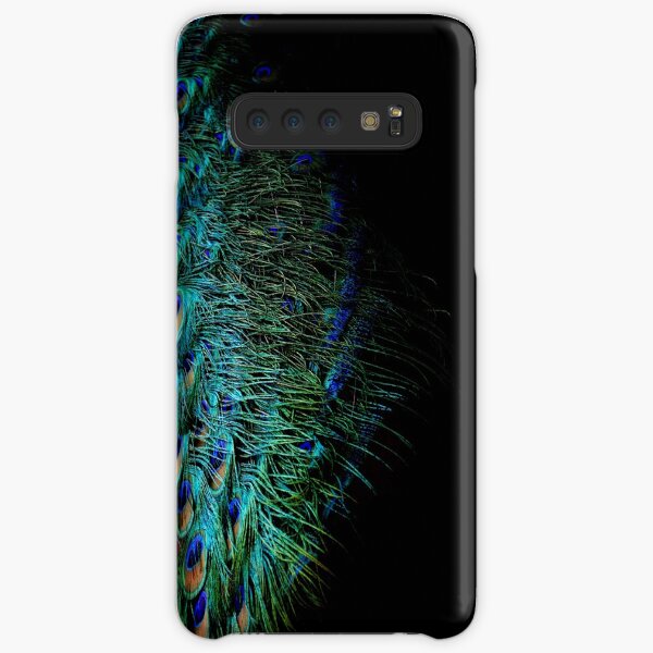 Pluma de pavo real Funda rígida para Samsung Galaxy