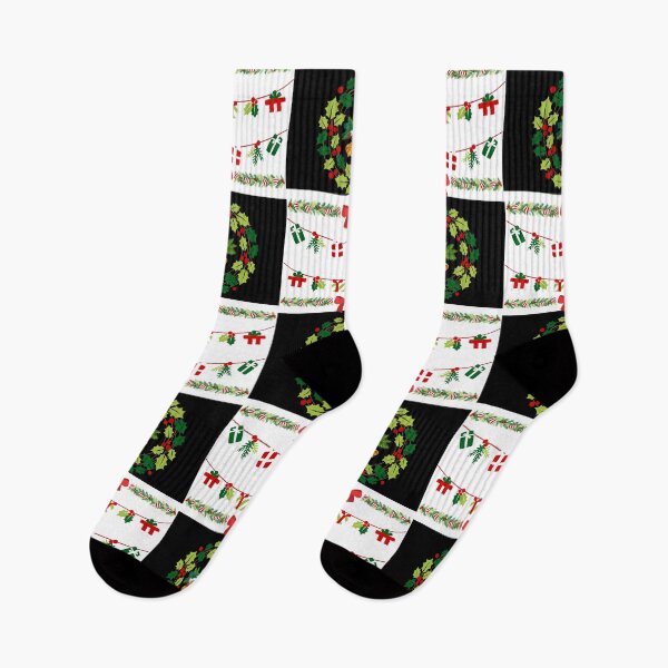 Item preview, Xmas Pattern with Christmas Decorations designed and sold by Kubala.