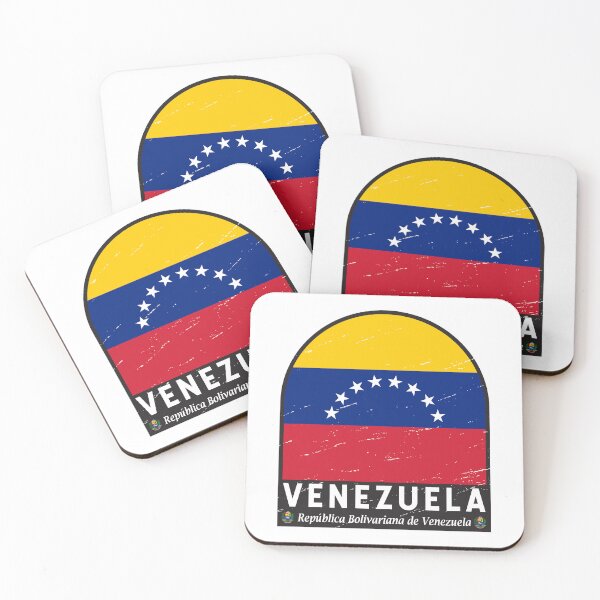 Item preview, Venezuela Flag Emblem Distressed Vintage designed and sold by KrisSidDesigns.