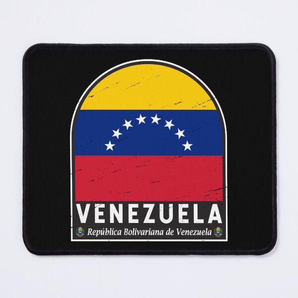 Item preview, Venezuela Flag Emblem Distressed Vintage designed and sold by KrisSidDesigns.