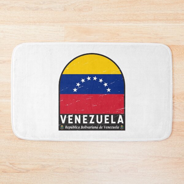 Item preview, Venezuela Flag Emblem Distressed Vintage designed and sold by KrisSidDesigns.