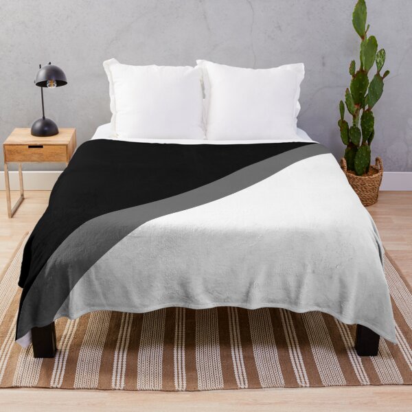 Item preview, Gray Black and White Minimal Square Design designed and sold by All-Black-White.