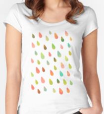 Opal Drops Women's Fitted Scoop T-Shirt