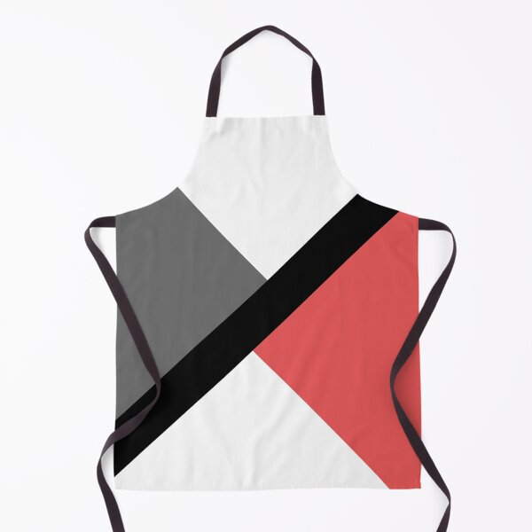 Item preview, Red Gray Black and White Minimal Thin Diagonal Stripe Pattern designed and sold by All-Black-White.