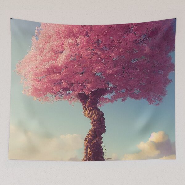 Item preview, Painting of an old sakura tree designed and sold by RK - Shop.