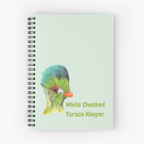 Artikelvorschau, White Cheeked Turaco Keeper entworfen und verkauft von Meggie-moos.