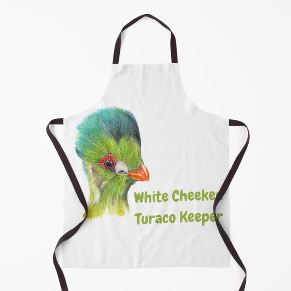 Artikelvorschau, White Cheeked Turaco Keeper entworfen und verkauft von Meggie-moos.