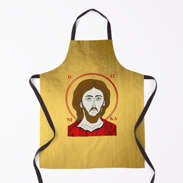 Item preview, Jesus Icon Gold Byzantine Style designed and sold by Yiorgos Designs.