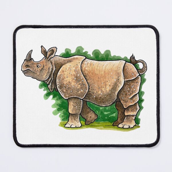Item preview, Javan Rhinoceros  designed and sold by Jebb-Art.
