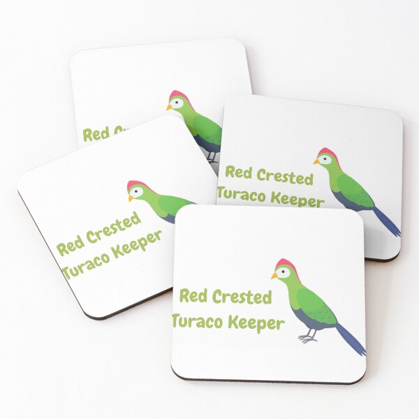 Item preview, Red Crested Turaco Keeper designed and sold by Meggie-moos.