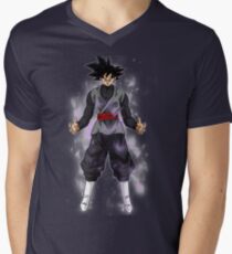 Black G Men's V-Neck T-Shirt