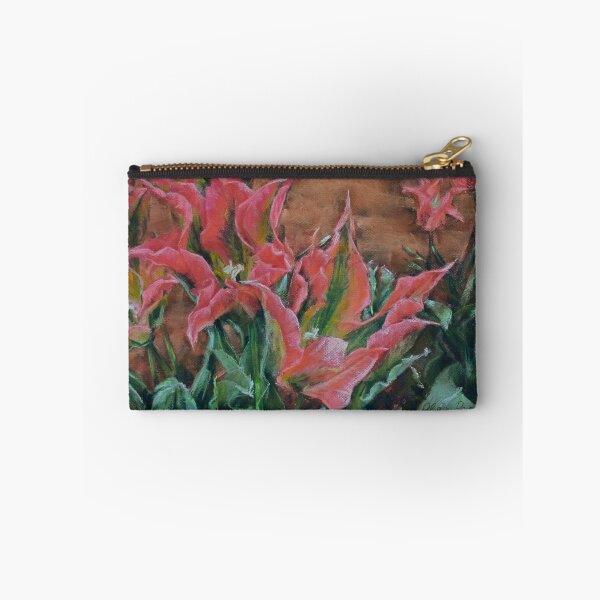 Item preview, Red Tulips on Red Soil. designed and sold by Olga Parr.