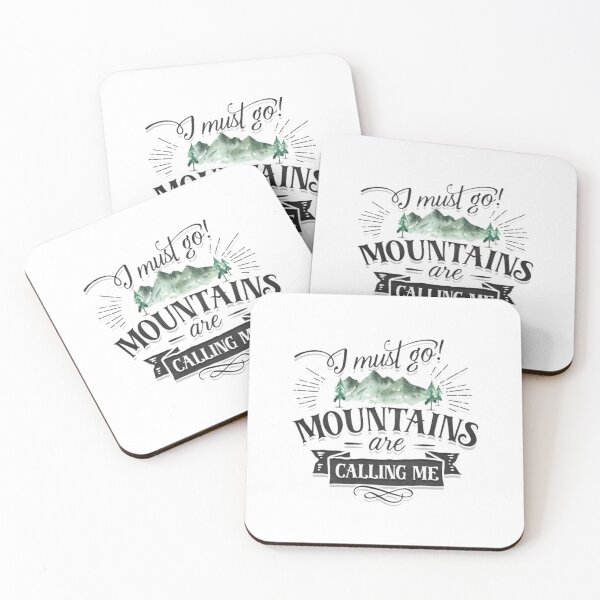 Item preview, The Mountains Are Calling And I Must Go designed and sold by peterArt22.