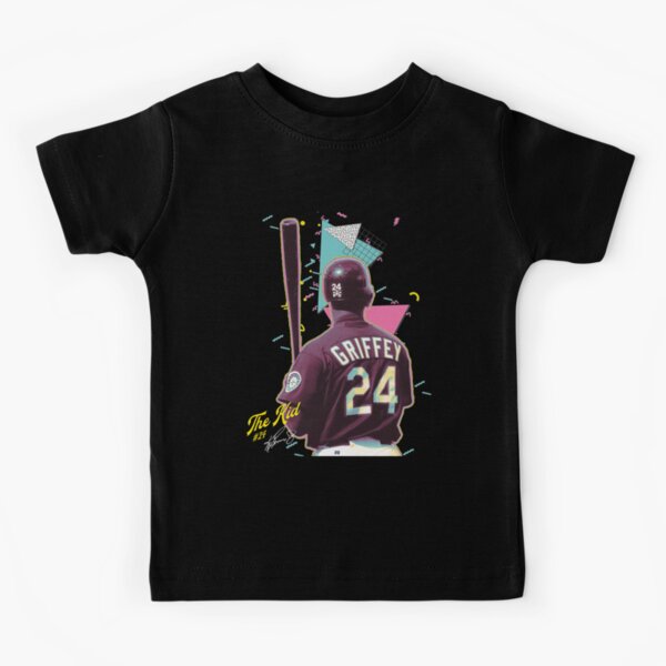 Alluring Ken Griffey Jr The Kid Basketball Legend Signature Vintage Retro  80s 90s Bootleg Rap Style Oversized T-shirt
