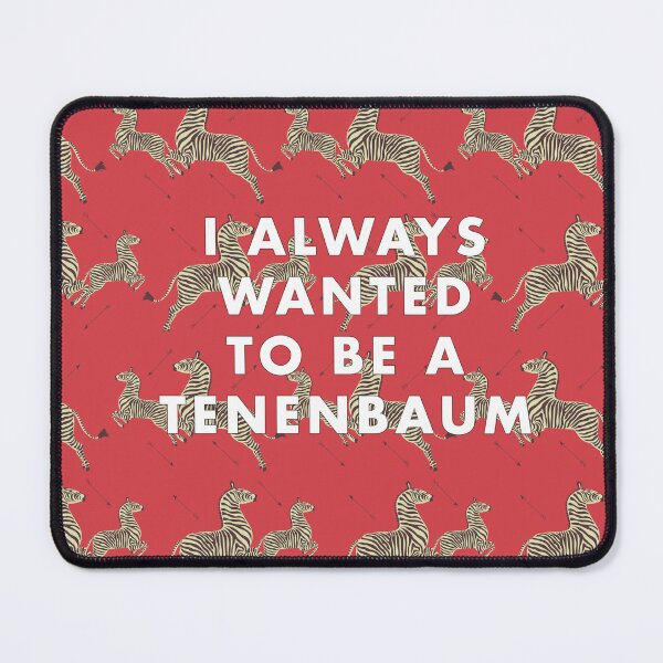 Item preview, I Always Wanted To Be A Tenenbaum - Royal Tenenbaum Wallpaper designed and sold by SydneyKoffler.