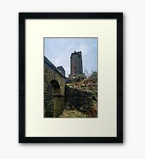 The Pigeon Tower. Framed Print
