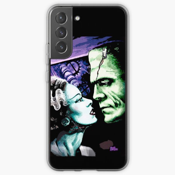 Aperçu de l'œuvre Bride & Frankie Monsters dans l'amour créée et vendue par themonsterstore.