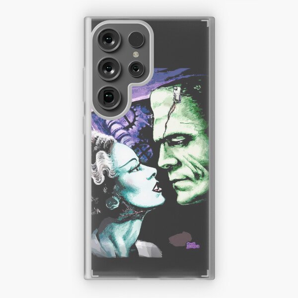 Aperçu de l'œuvre Bride & Frankie Monsters dans l'amour créée et vendue par themonsterstore.
