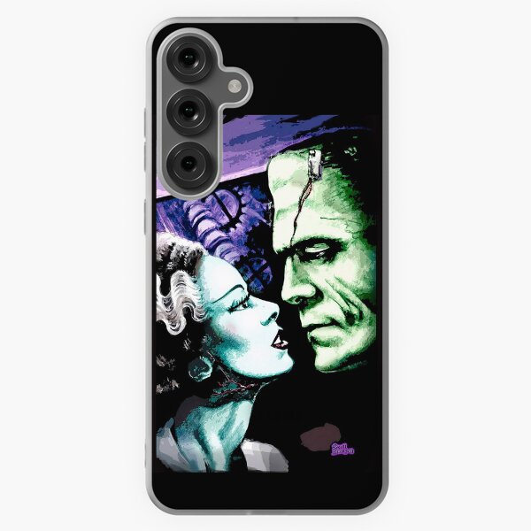 Aperçu de l'œuvre Bride & Frankie Monsters dans l'amour créée et vendue par themonsterstore.